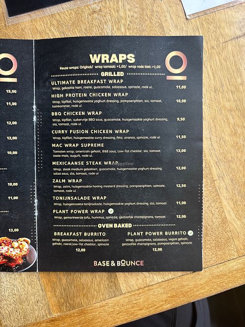 Wraps  at Base & Bounce in Eeklo