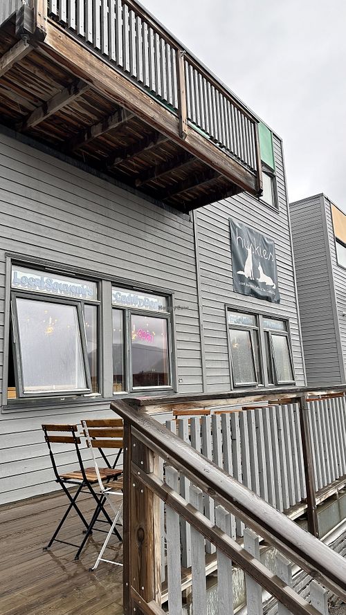   at Café Huskies in Longyearbyen