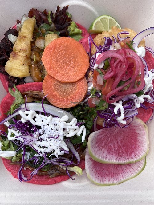   at Rico Rico Vegano in Oakland