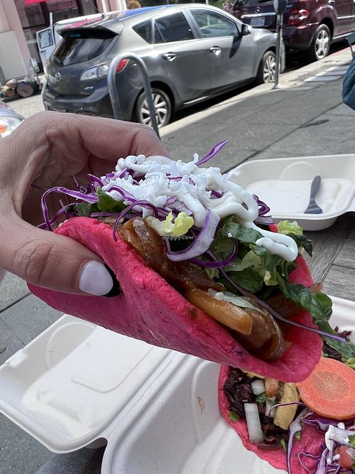   at Rico Rico Vegano in Oakland