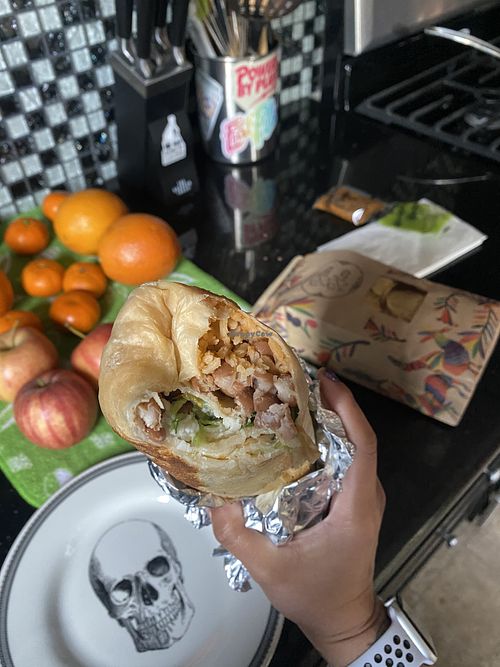 Huge Portions and Order Came w/Sauces 💕  at Rico Rico Vegano in Oakland