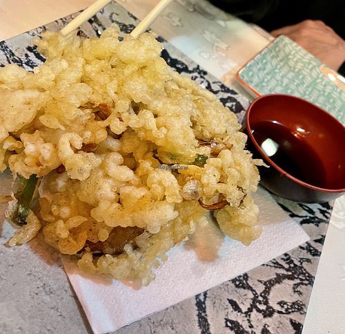 Tempura vegetables  at Sapporo in Lanzarote