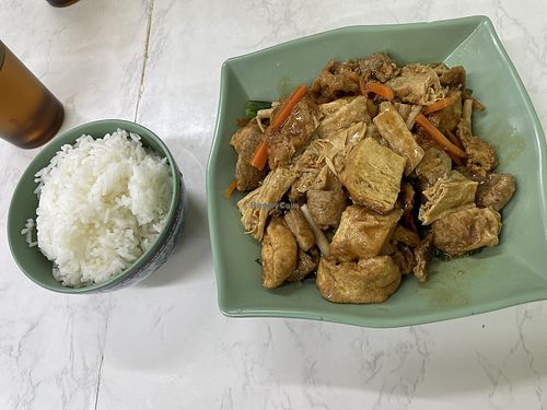 Rolled tofu with soy sauce   at Yat Sum Vegetarian - 一森素食 - Tsim Sha Tsui in Kowloon