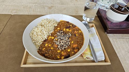 Chili sin Carne mit Bulgur at Kleine Freiheit - Unverpackt in Klagenfurt