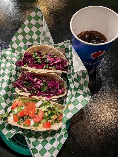 3 tacos at Frondescence in Boise