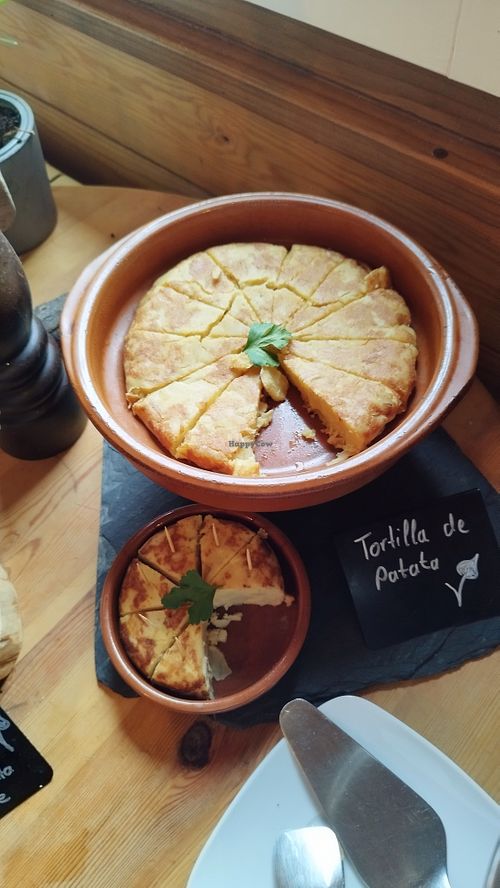 Vegan Tortilla at Minds & Mountains Eco Lodge in La Molina