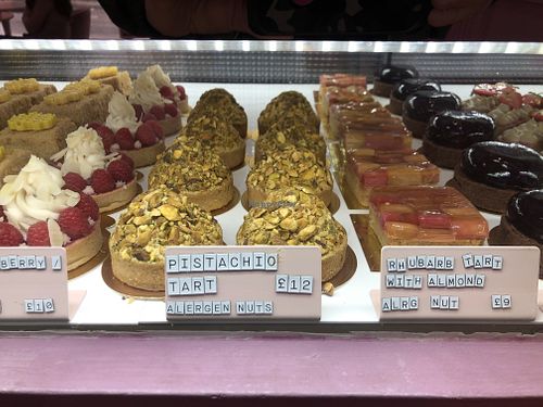 Some of the cakes   at Cream Dream in London