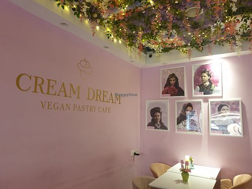 Top floor at Cream Dream in London