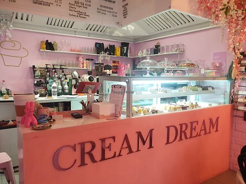 Inside at Cream Dream in London