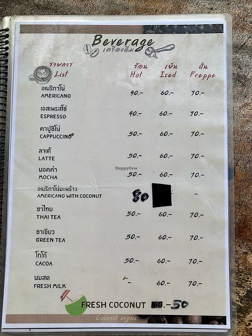  at Ronnie's Organic Coconut Garden in Koh Chang