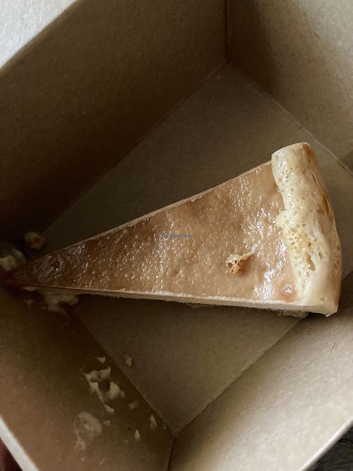 Gf New York cheesecake   at Hank's Dirty in Cambridge