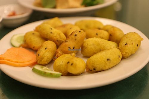 fried sweet potatoes at Nang Tam in Hanoi