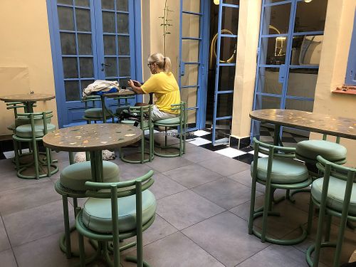 indoor outside part at Bioma - Belgrano in Buenos Aires