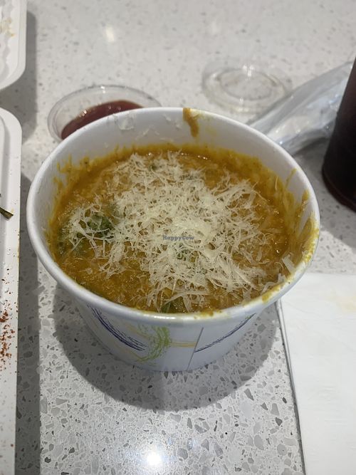 Breakfast “scramble"  at Mush - Pop-Up in Brentwood