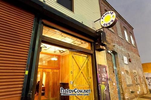 outside at Paulie Gee's - Greenpoint in Brooklyn