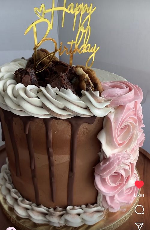 One side for the boy and one for the girl...  at One More Bite Bakery in Monterey