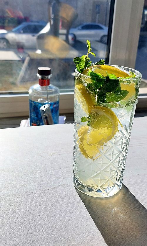 Classic homemade lemonade  at Dom in Gyumri