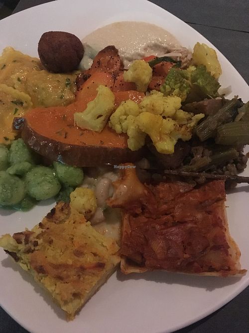 Mixed dish at Ops Cucina Mediterranea in Rome