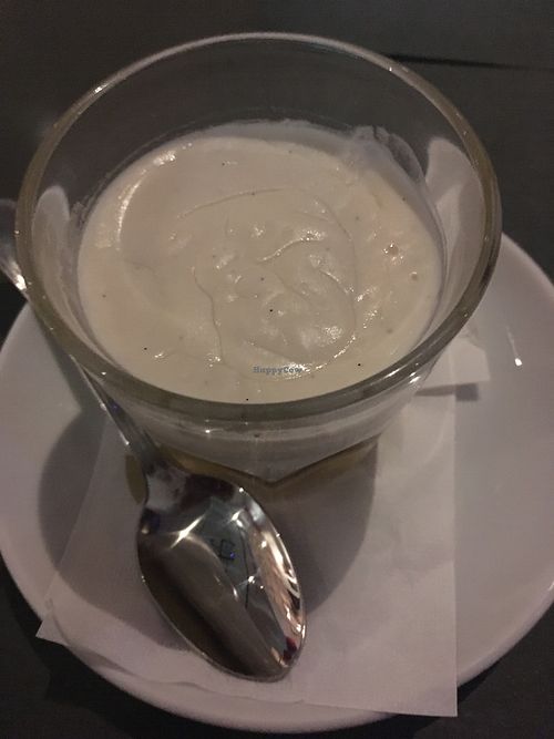 Coconut and orange tiramisu at Ops Cucina Mediterranea in Rome