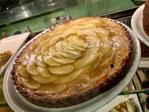apple tarte at Ops Cucina Mediterranea in Rome