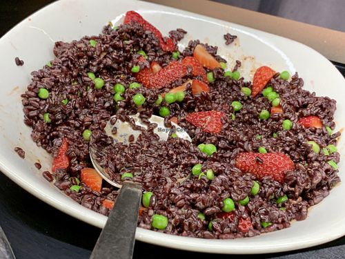 lentil (?) salad at Ops Cucina Mediterranea in Rome