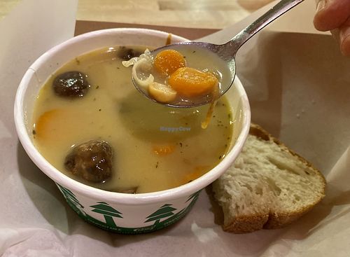 Potato Herb Soup   at Sprouts Natural Foods Cafe in South Lake Tahoe