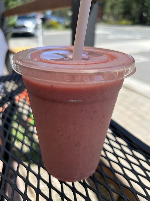 Funky monkey smoothie   at Sprouts Natural Foods Cafe in South Lake Tahoe