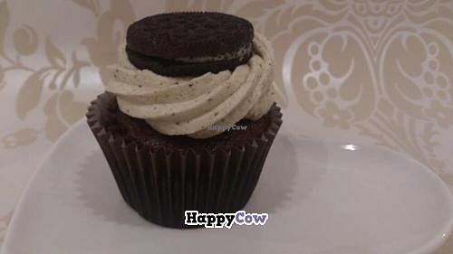 Vegan Oreo Cupcake, at Heavenly Vegan Cupcakes in Portsmouth