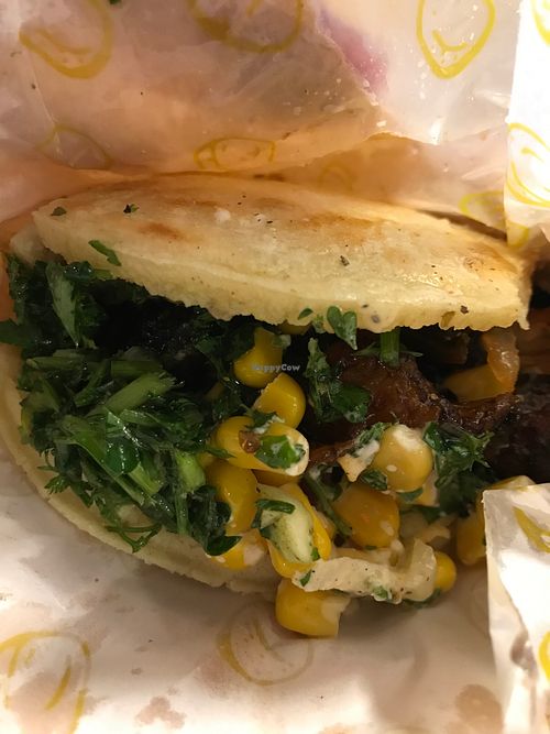 veggie arepa  at Maizal in Charlottesville