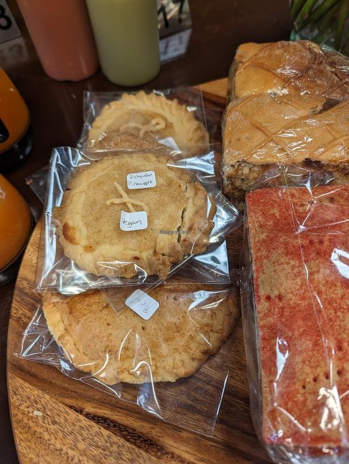 Vegan baked goods at Pupusas Lover 2 in Boulder
