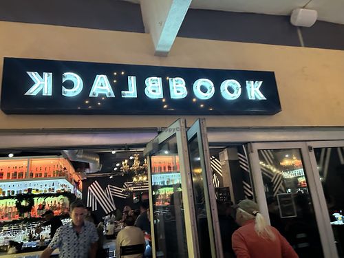 Entrance  at Blackbook in Palm Springs