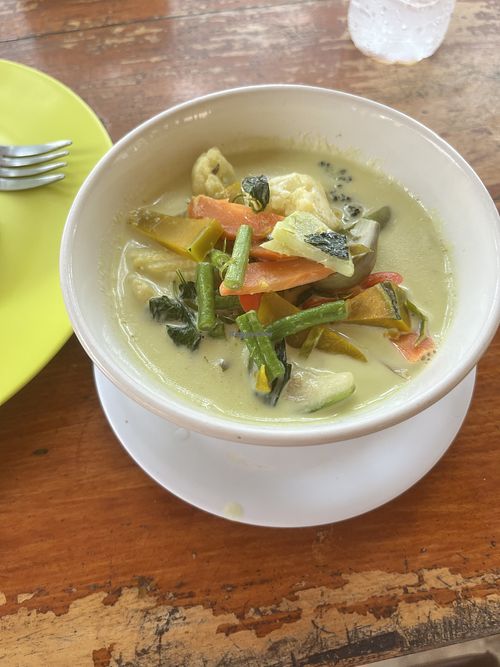 Green curry with veggies   at Lym's Bar & Restaurant in Koh Lanta