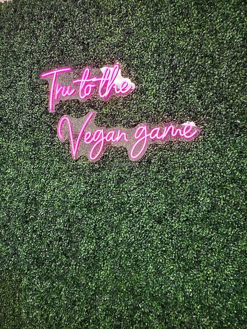Wall at Tru Vegan Creamery in Tampa