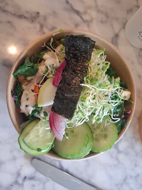 Edelweiss wellness bowl at Laconia Market & Cafe in Snoqualmie Pass