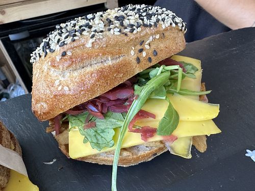 sandwich  at Keystone Coffee in North London