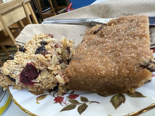 cake / flapjack  at Keystone Coffee in North London