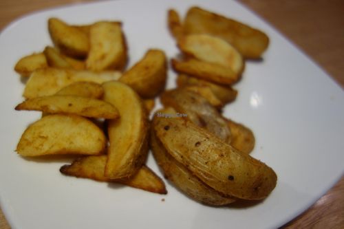 Country potatoes (vegan) at Pizza Hut in Saarbrucken