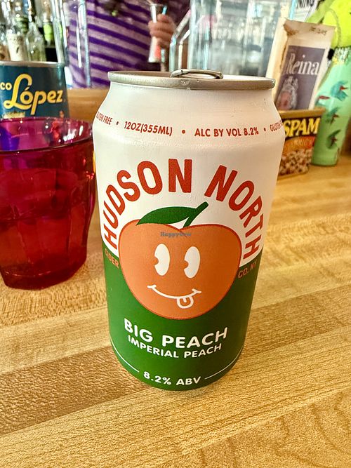 Peach Cider  at Lil' Deb's Oasis in Hudson