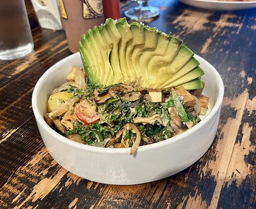 Beautiful Buddhist bowl - Sep 2025  at BLVD Bistro in North Vancouver