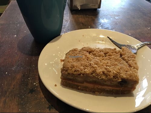 peanut butter banana breakfast bar: I already ate half haha at Boots Bakery & Lounge in Spokane