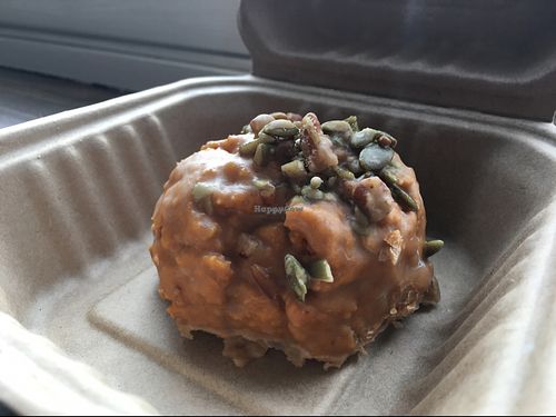 Pumpkin scone - delish! at Boots Bakery & Lounge in Spokane