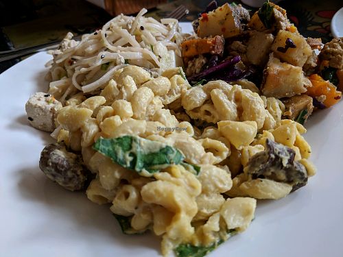 Trio of dishes at Boots Bakery & Lounge in Spokane