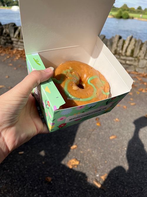 Coffee glazed donut   at Rodeo Dougnuts in Windsor
