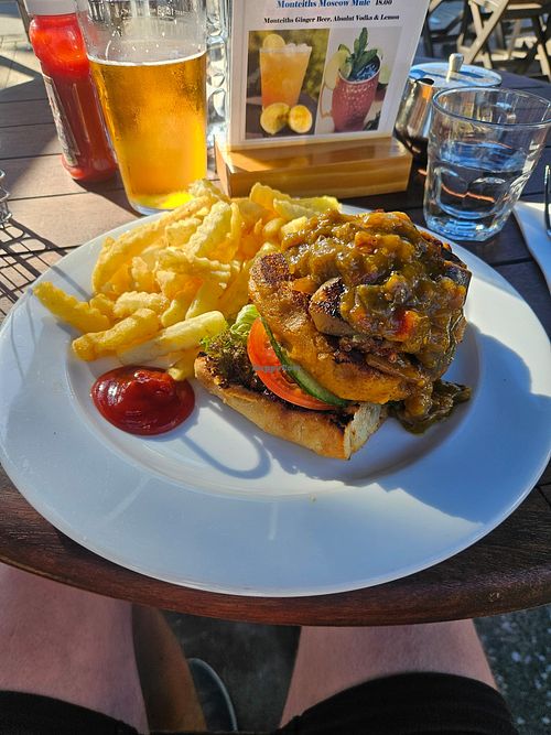 Gourmet Vegetarian Sandwich (VG version) at Bully Hayes in Akaroa