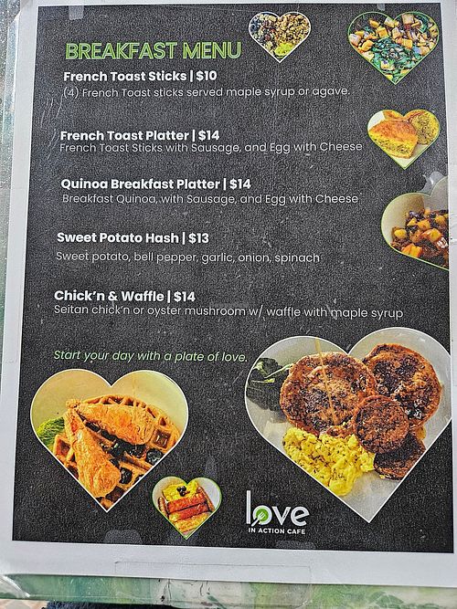  at Love in Action Cafe - Maybe closed in Charlotte