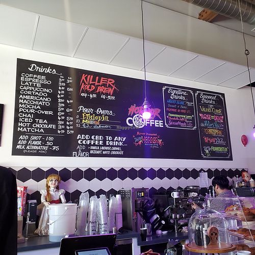 Horror Vibes Coffee North Hollywood California Coffee & Tea HappyCow
