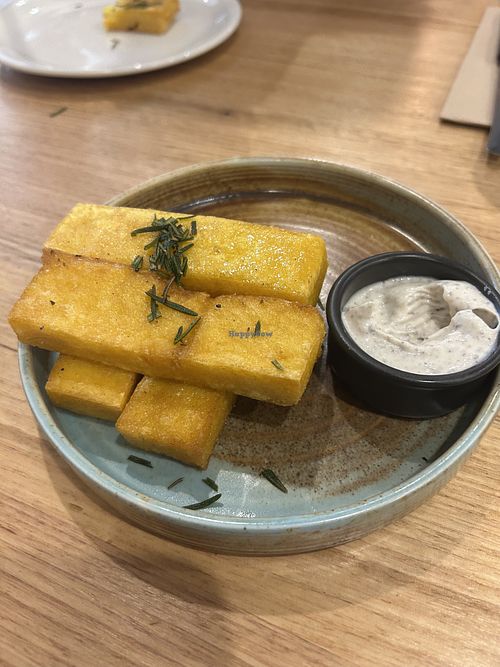 Polenta chips  at Farro Pizzeria in Hawthorn