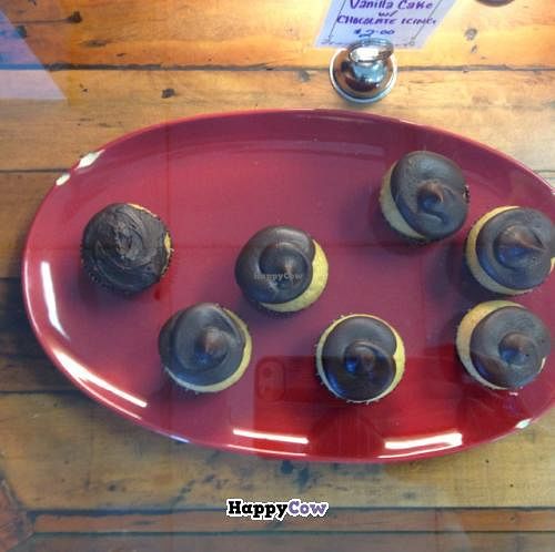 super yummy cupcakes (vegan) at Dough Bakery in Atlanta