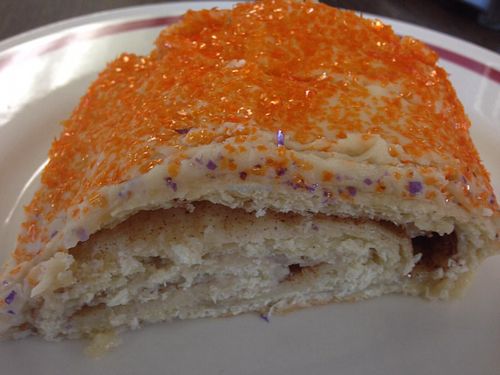 king cake at Dough Bakery in Atlanta