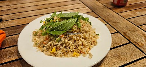 lotus rice at Muro Organic Vegan Restaurant in Nha Trang